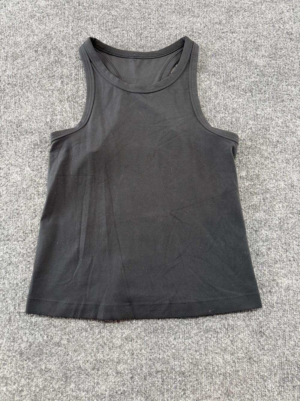 Lululemon Tank Top Womens Small Black Racerback Athletic Gym Running Yoga
